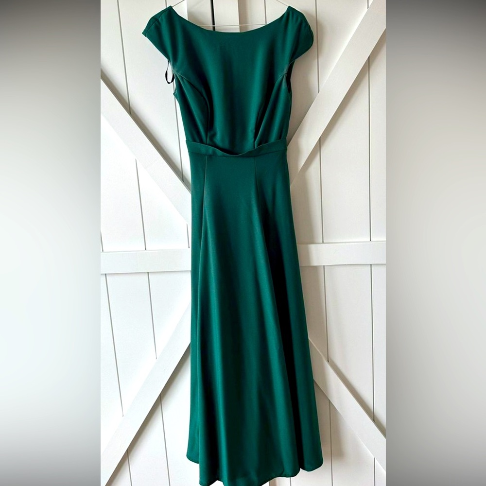 Green formal dress